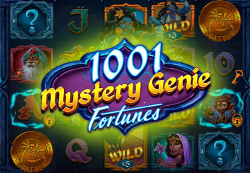 Слот 1001 Mystery Genie Fortunes в казино Дэдди